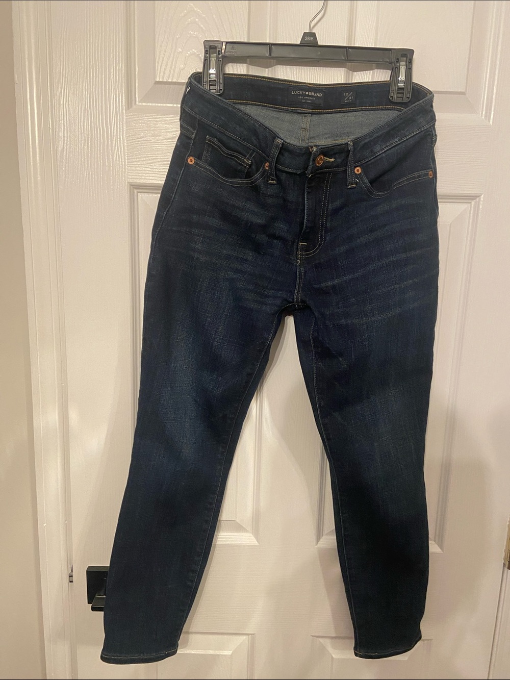 Lucky Brand Dark Indigo Skinny Jeans